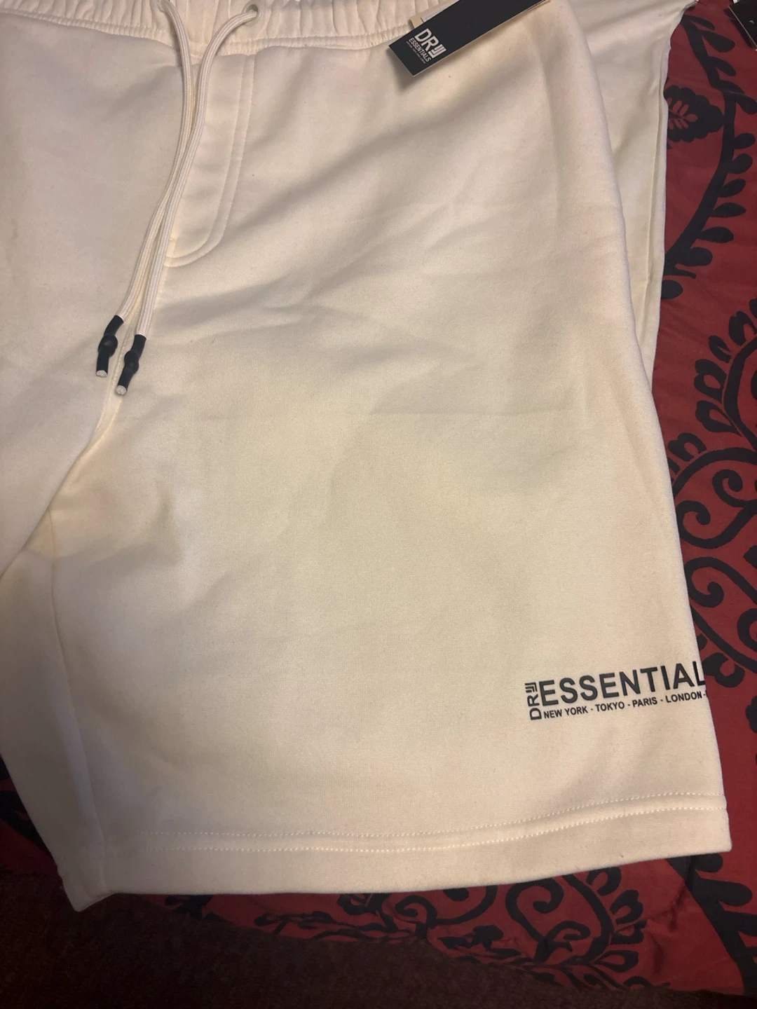 Fear of God Essentials T-Shirt & Shorts Set Cream - photo 2