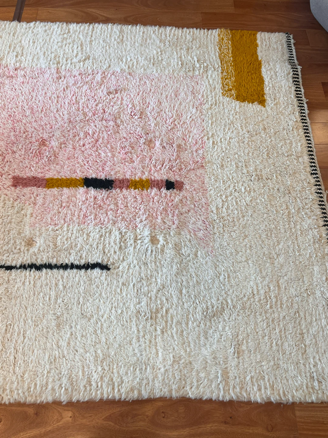Artistic Moroccan Rug, Handmade Rug - photo 2