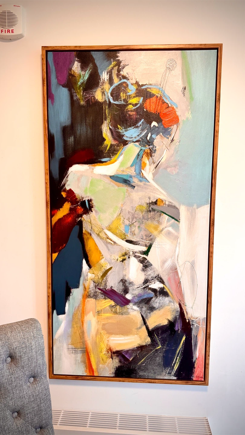 Abstract Figure Canvas Wall Art