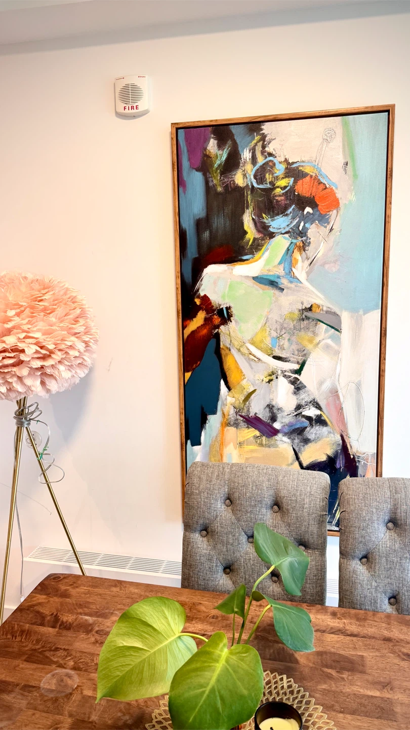 Abstract Figure Canvas Wall Art - photo 2