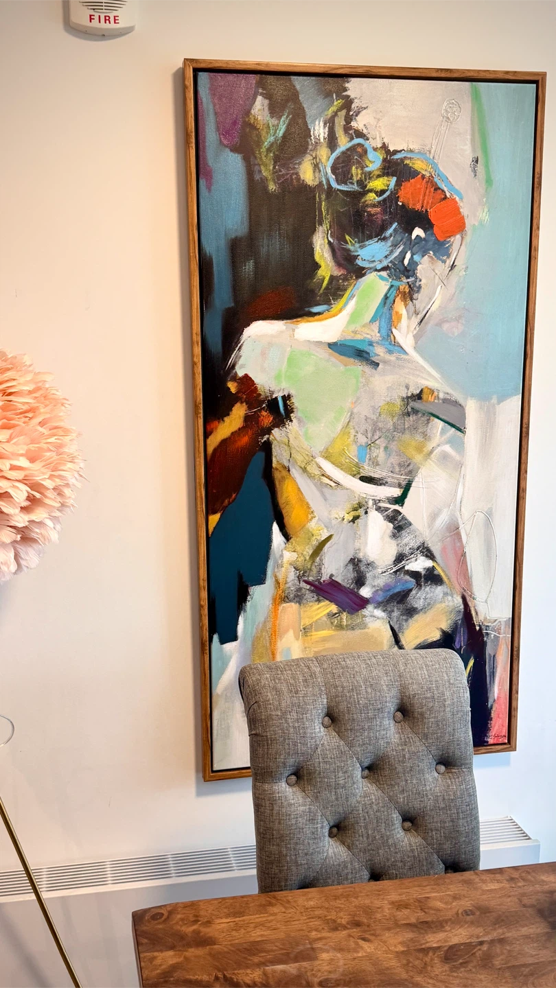 Abstract Figure Canvas Wall Art - photo 3
