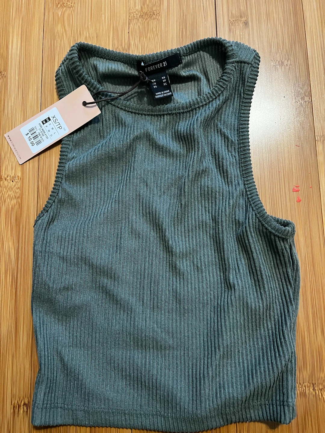 Ribbed Tank Top XS