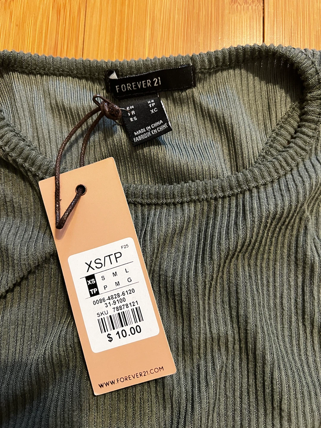 Ribbed Tank Top XS - photo 3