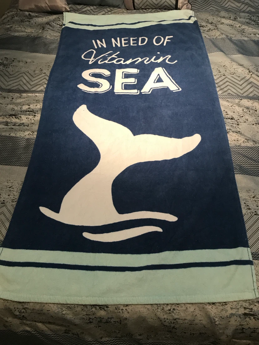 Beach Towel - Vitamin Sea Design