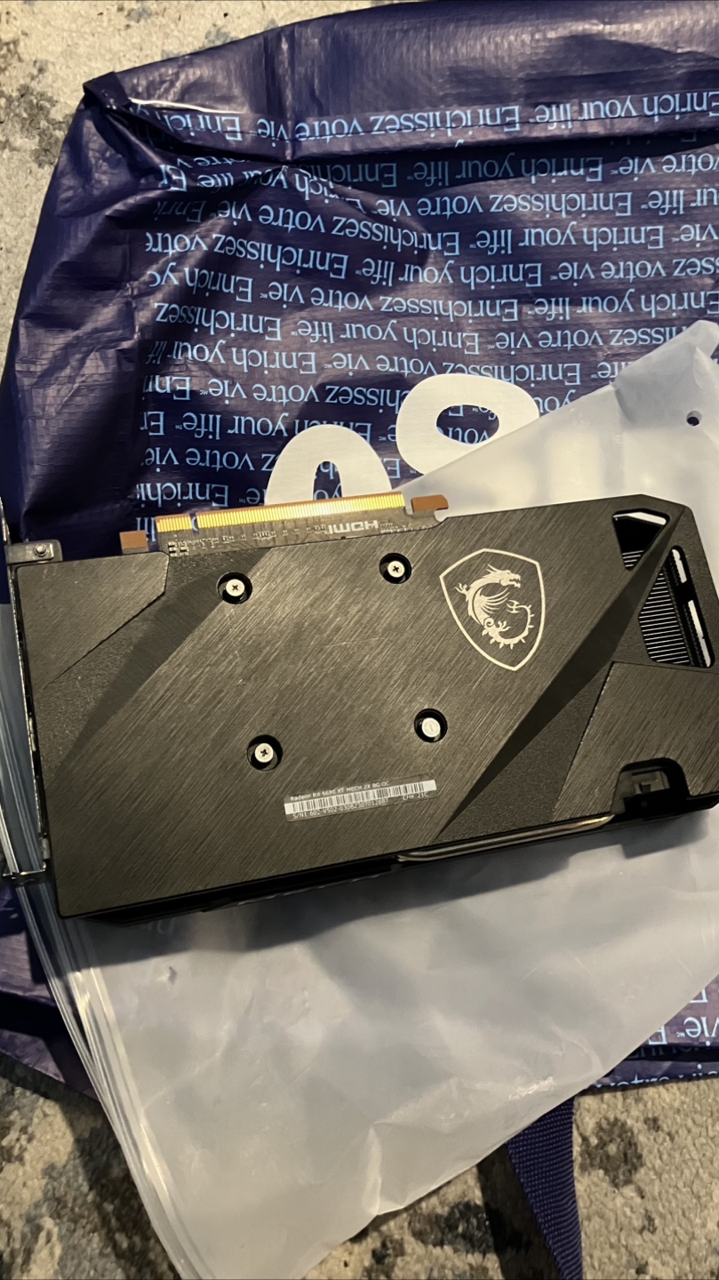 MSI Radeon RX 6550 XT 8GB OC - photo 2