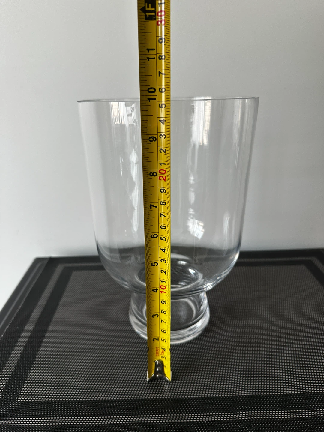 Clear Glass Vase/Hurricane Holder - photo 2