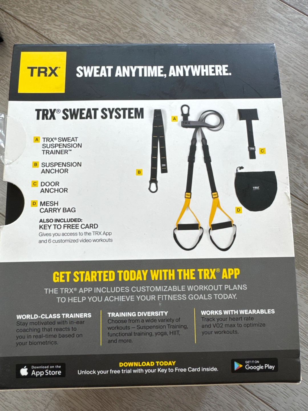 TRX Sweat System Suspension Trainer - photo 4