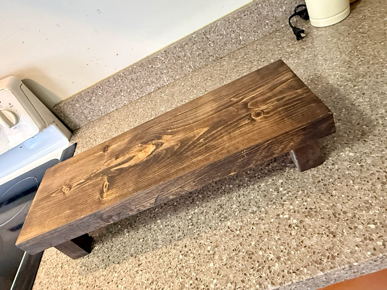 Wooden Riser Shelf