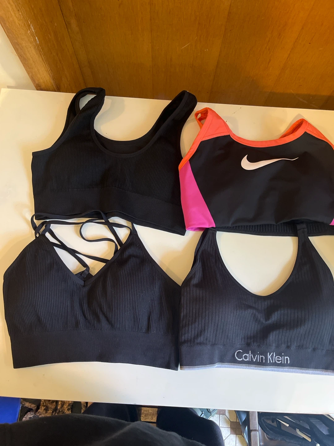 4 Sports Bras - Nike, Calvin Klein & aerie