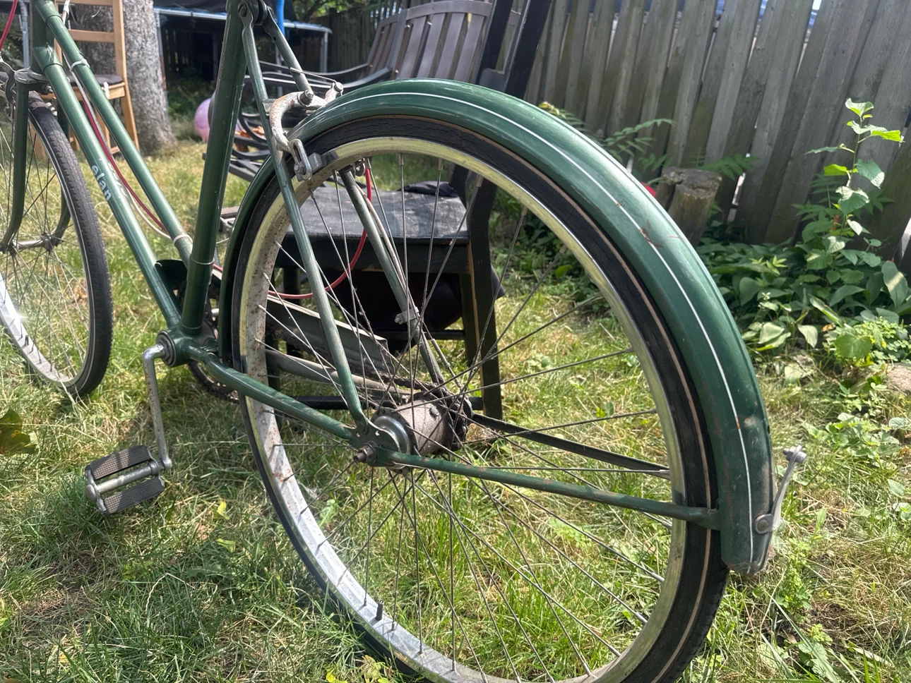 Green Elan Bicycle - photo 2