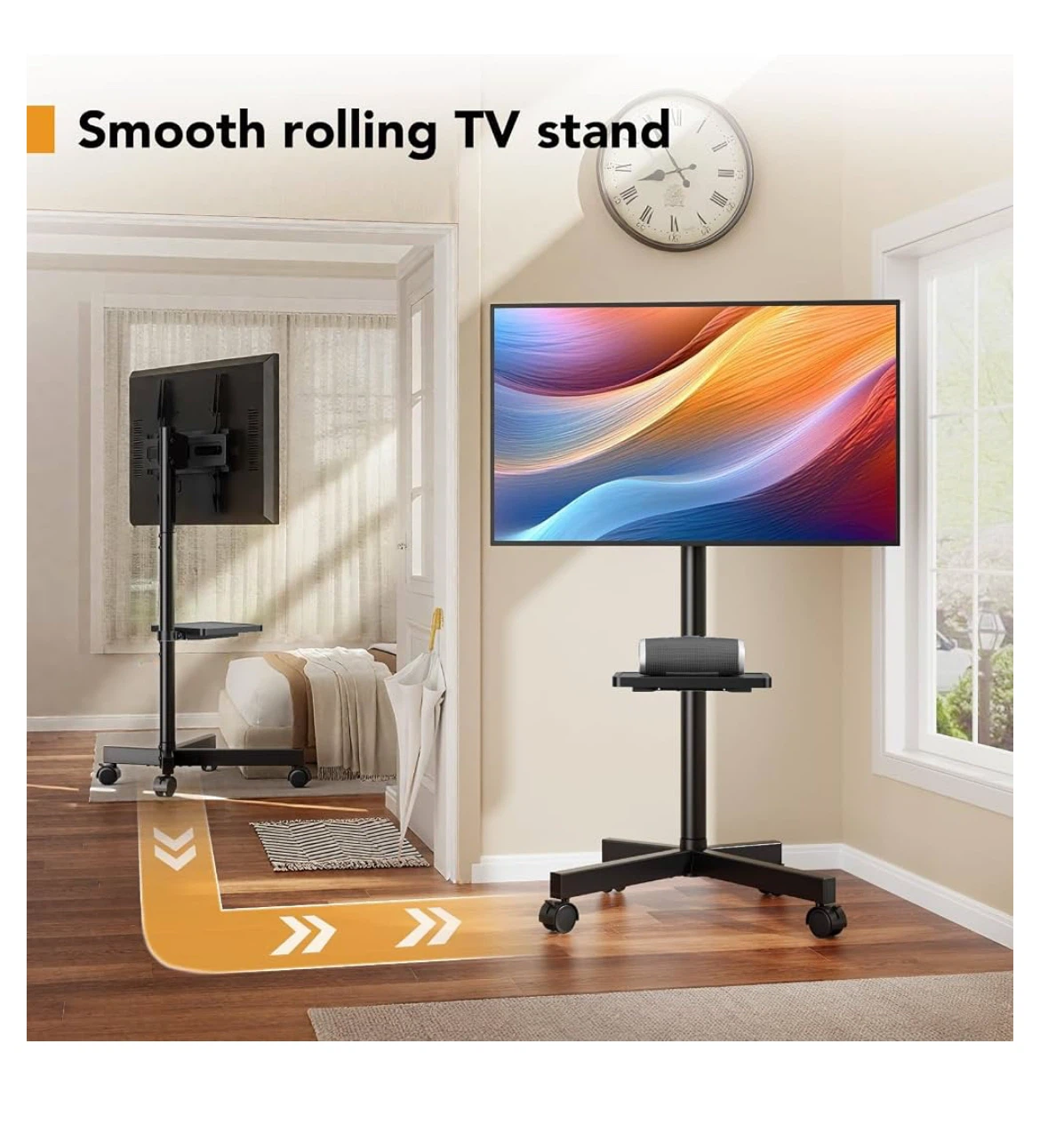 Mobile TV Stand  23-60 inch flat or curved screen - photo 4