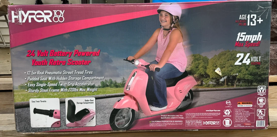 Scooter 24 Volt Battery Powered Electric Scooter