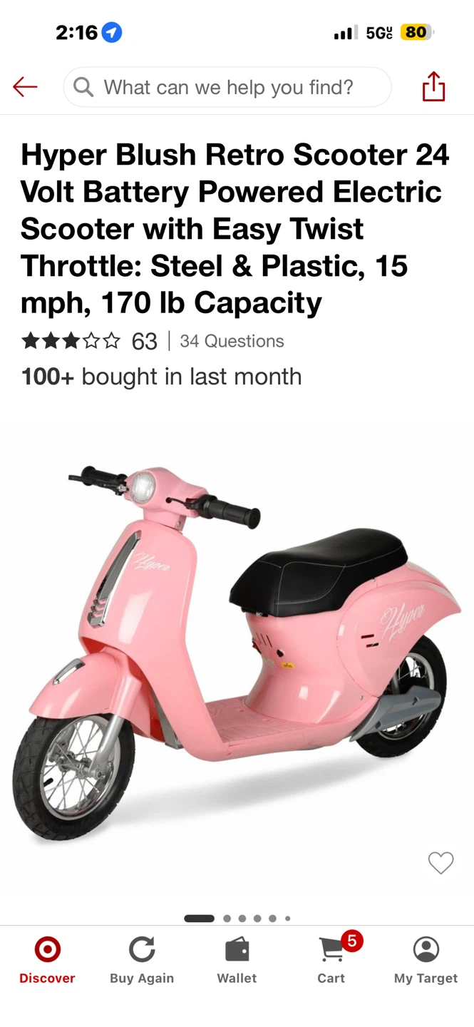 Scooter 24 Volt Battery Powered Electric Scooter - photo 3