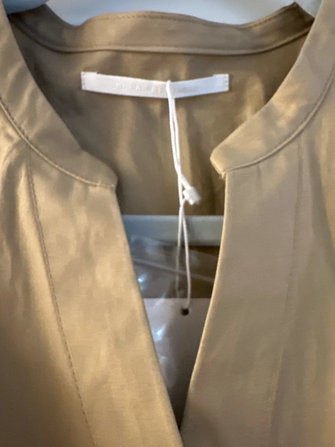Japanese brand Women's Beige Collared Button-Up - photo 2