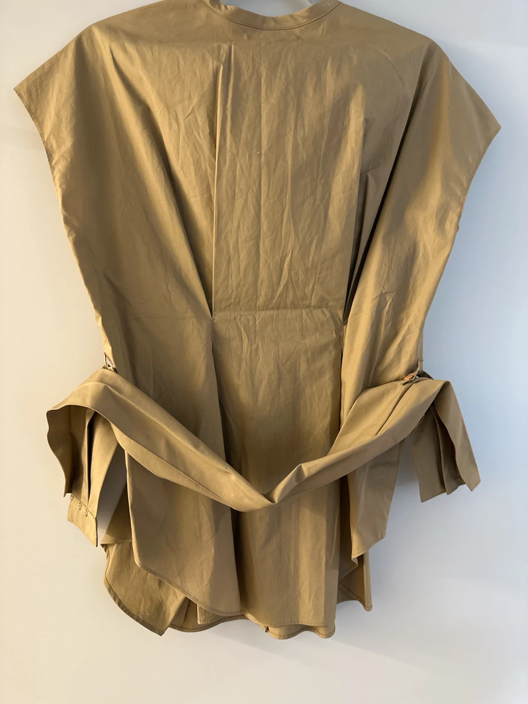 Japanese brand Women's Beige Collared Button-Up - photo 4