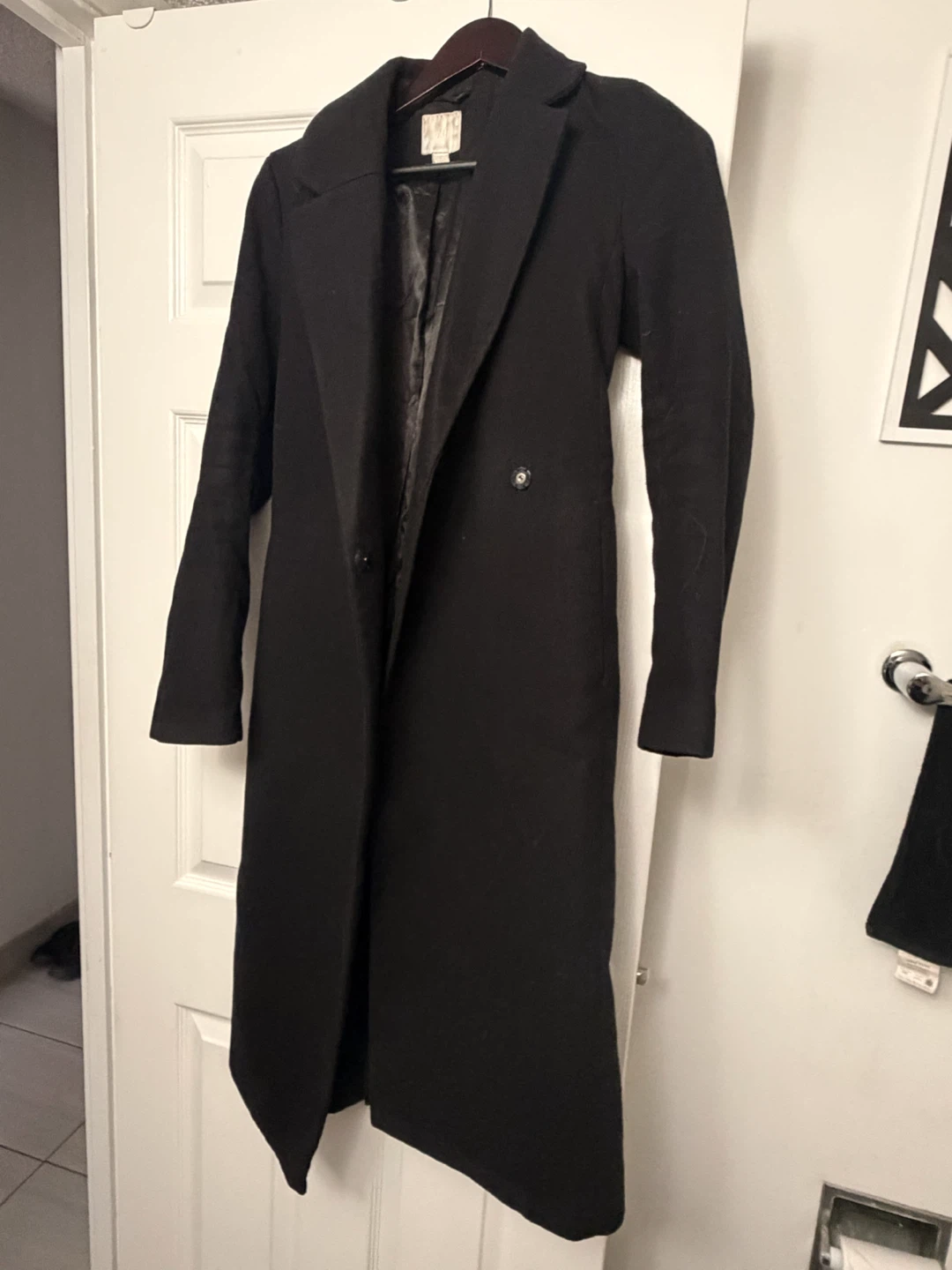 Black Maxi Coat - photo 3