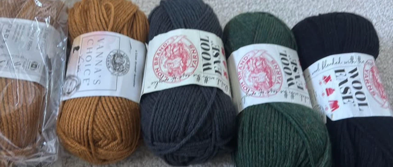 Yarn skeins medium weight brand new bundle - photo 2