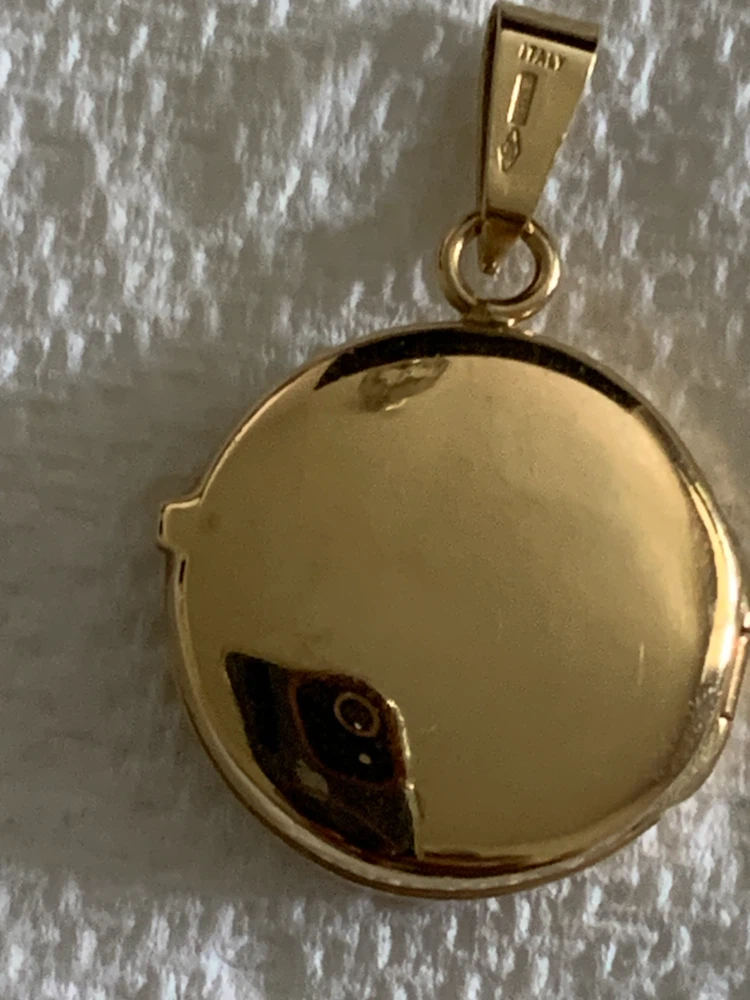 Gold Locket Pendant - ITALY