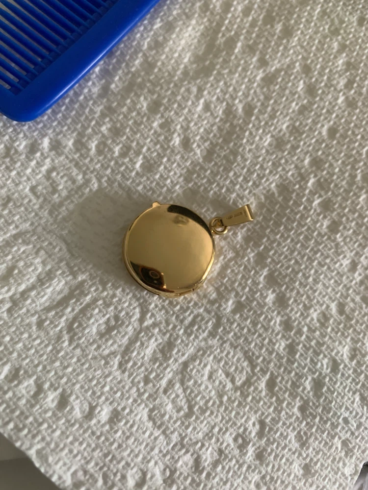 Gold Locket Pendant - ITALY - photo 2