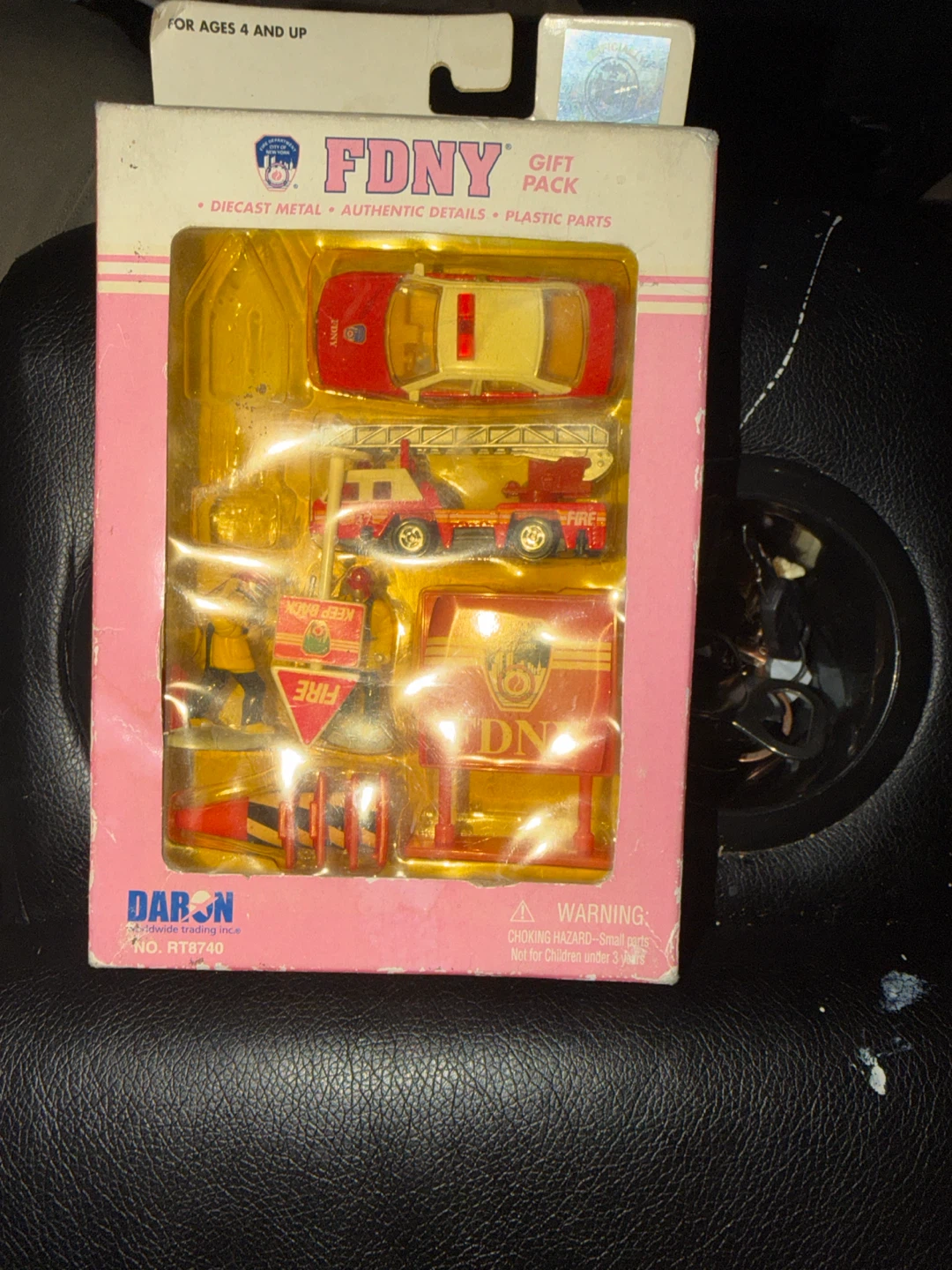 FDNY Gift Pack Diecast Metal Toy Set