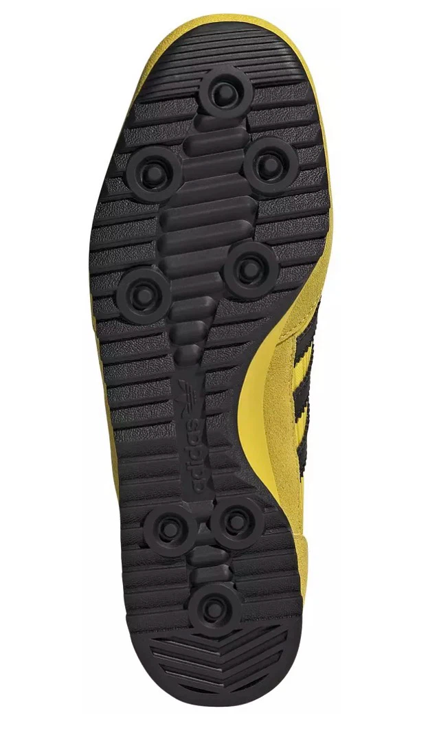 Adidas Yellow & Black Running Shoes - photo 2
