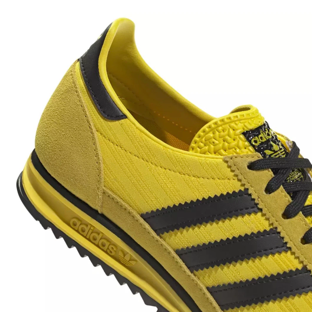 Adidas Yellow & Black Running Shoes - photo 4