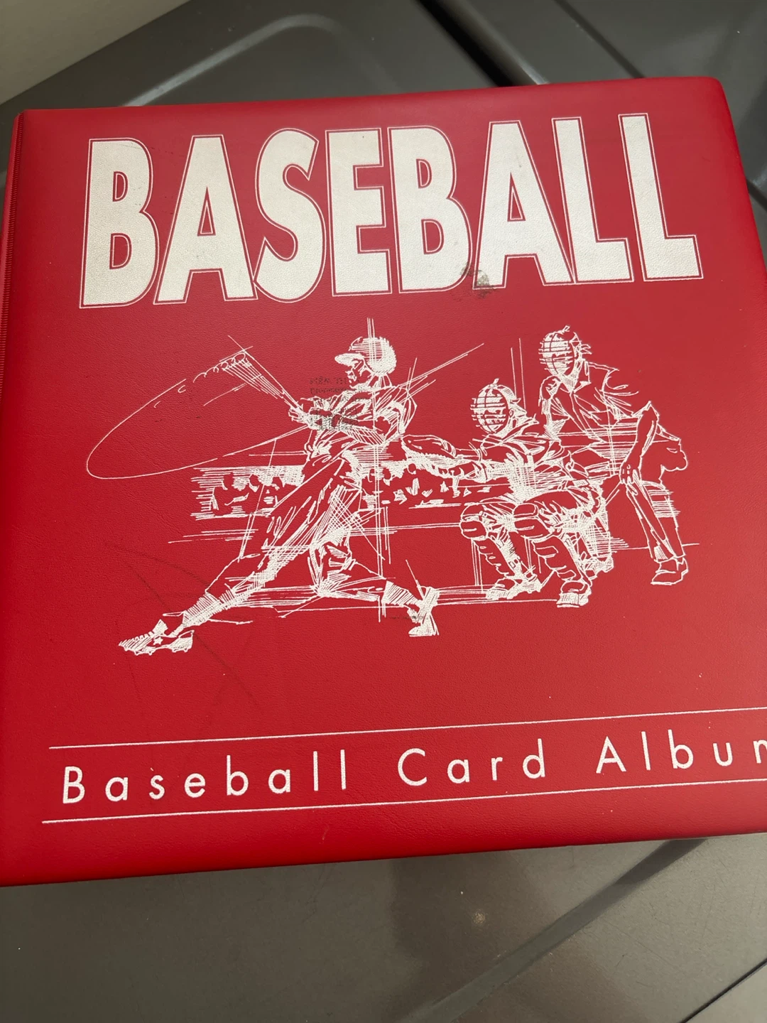 Upper Deck Baseball Card Album with Assorted Cards - photo 3