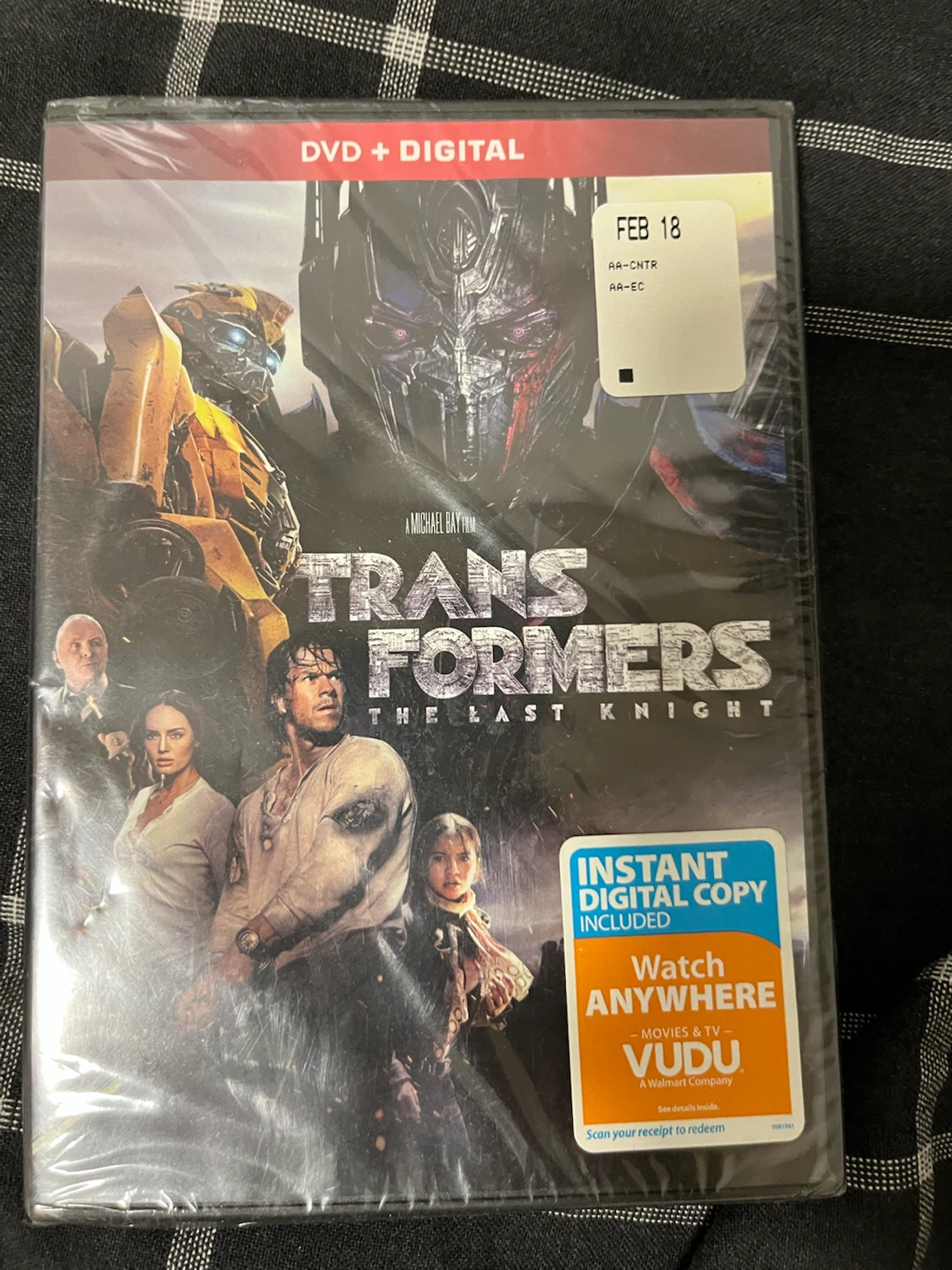 Transformers The Last Knight DVD + Digital