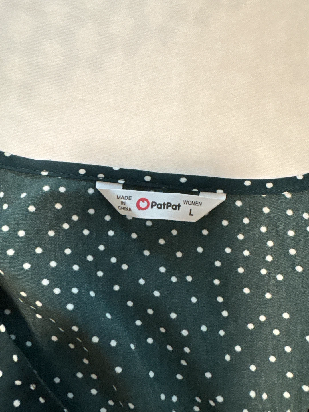 PatPat Women's Polka Dot Dress - Size L - photo 2
