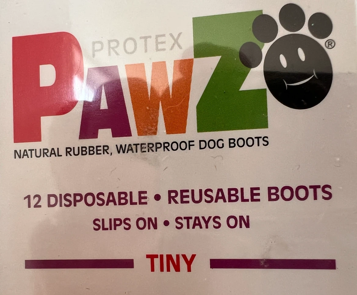PAWZ Rubber Waterproof Dog Boots—TINY