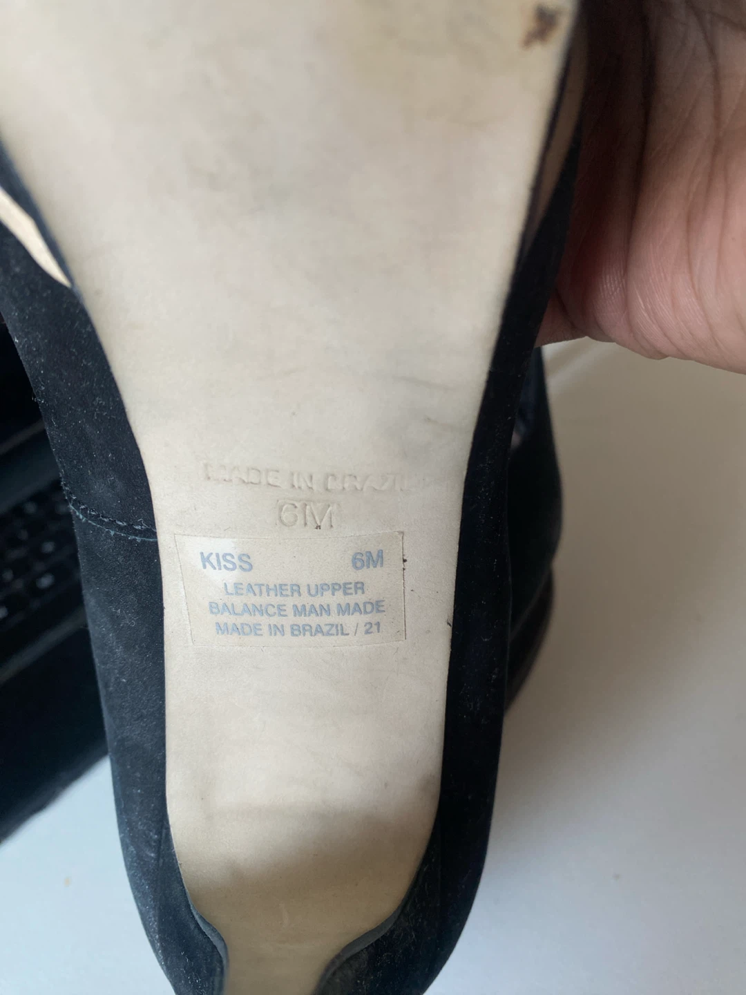 Steve Madden Black Suede High Heels - photo 5