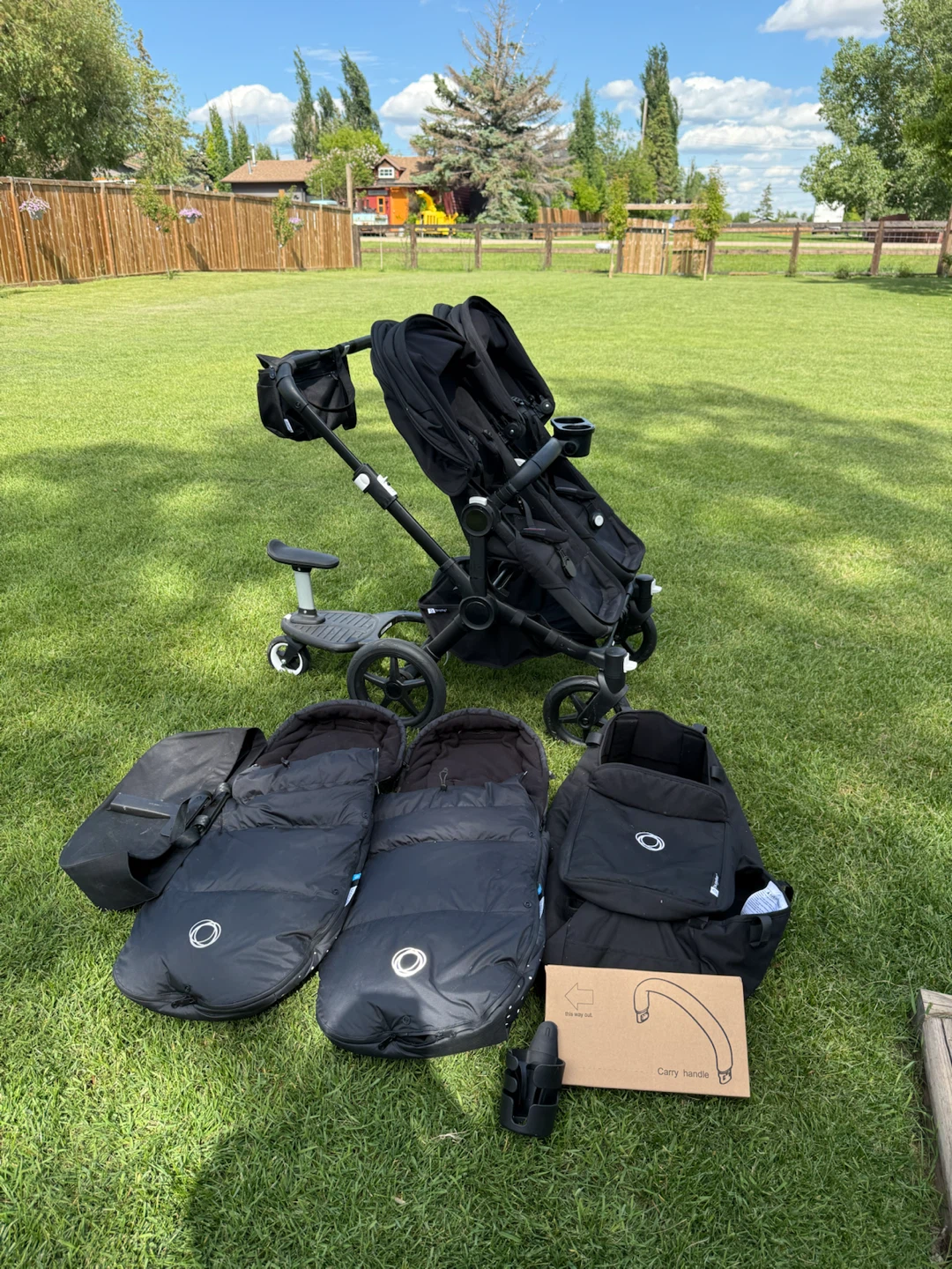 Bugaboo Donkey 5 Twin Stroller with Accessories