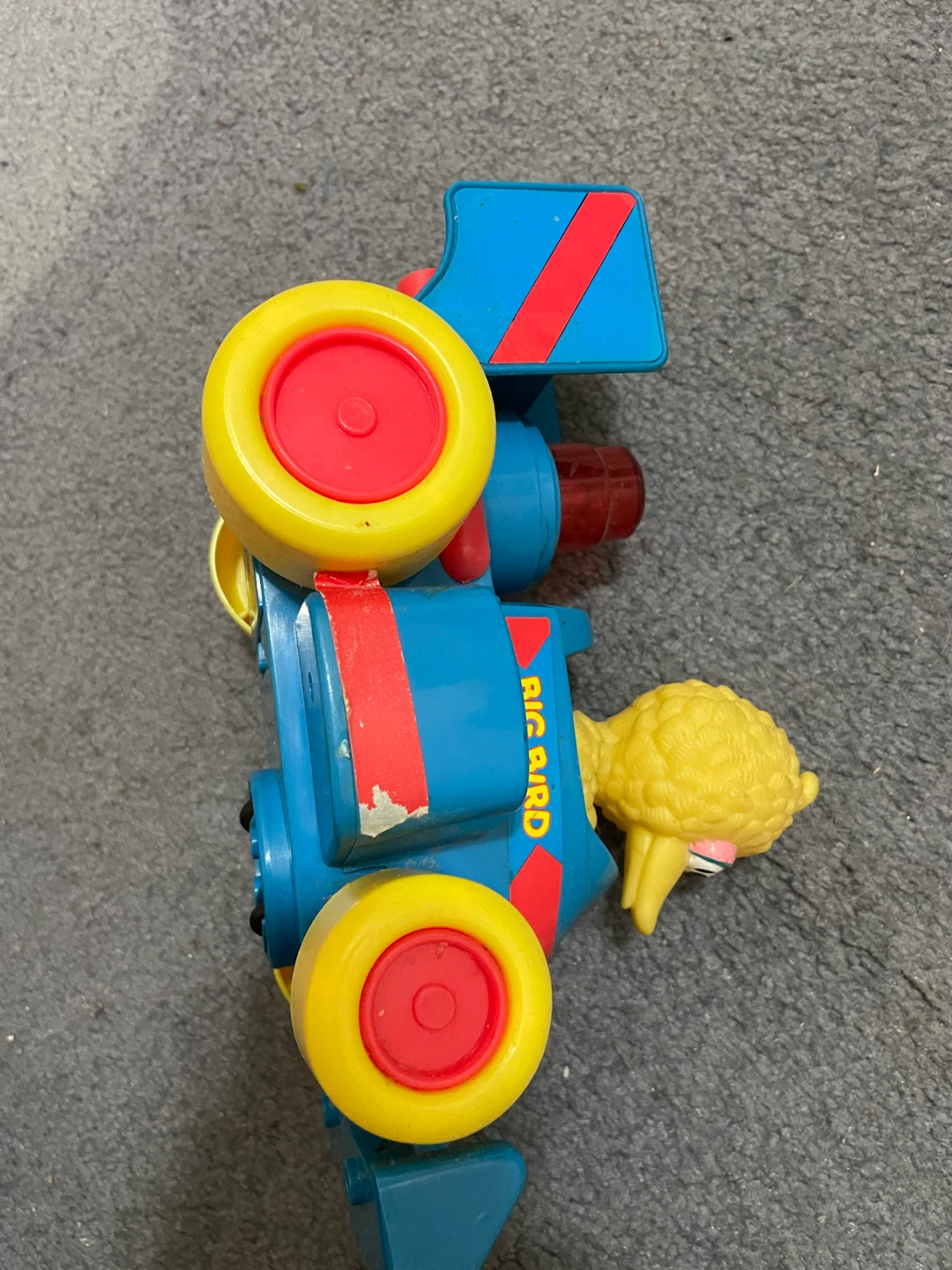 Vintage Fisher-Price Big Bird Racer Toy - photo 2