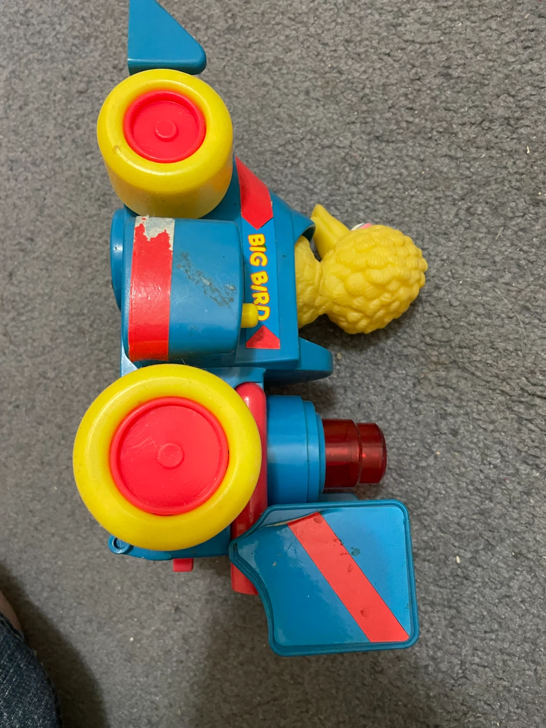 Vintage Fisher-Price Big Bird Racer Toy - photo 3