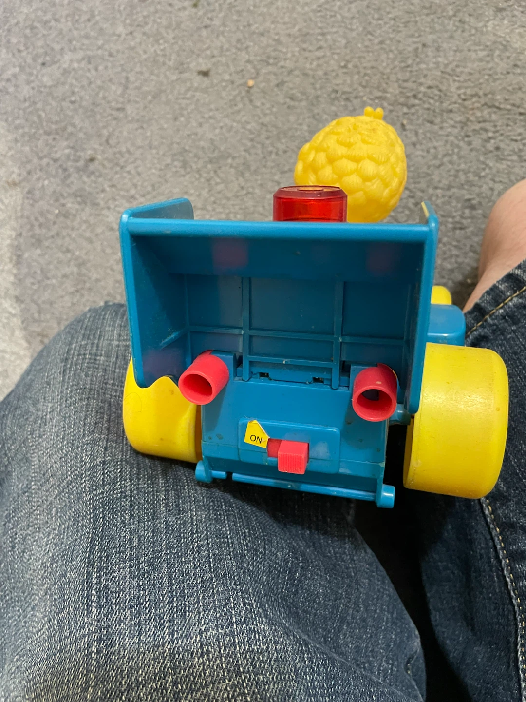 Vintage Fisher-Price Big Bird Racer Toy - photo 4