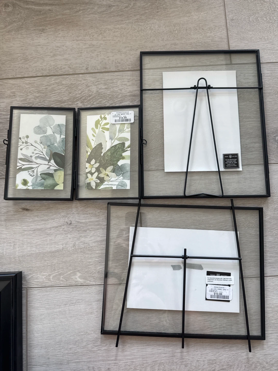 Isaac Jacobs Floating Glass Picture Frames (Set of 4) - photo 3