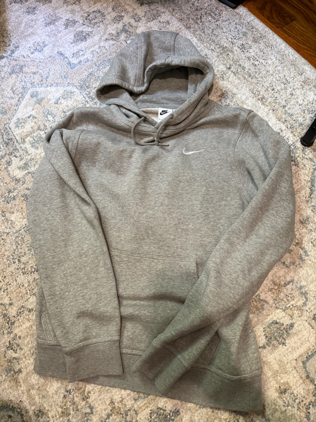 Nike Hoodie Grey Size S