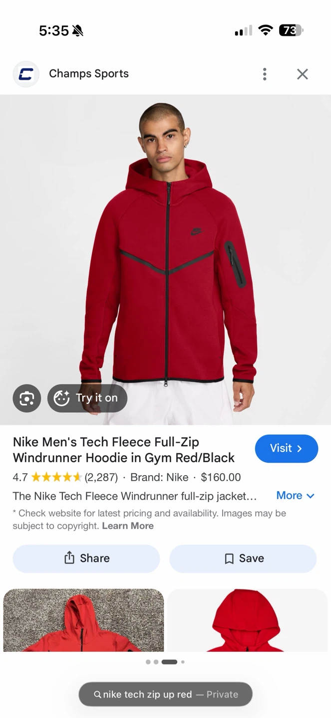 Nike Men's Tech Fleece Full-Zip Windrunner Hoodie