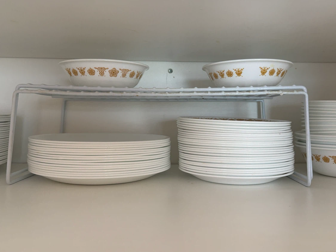 2 - White Wire Shelves