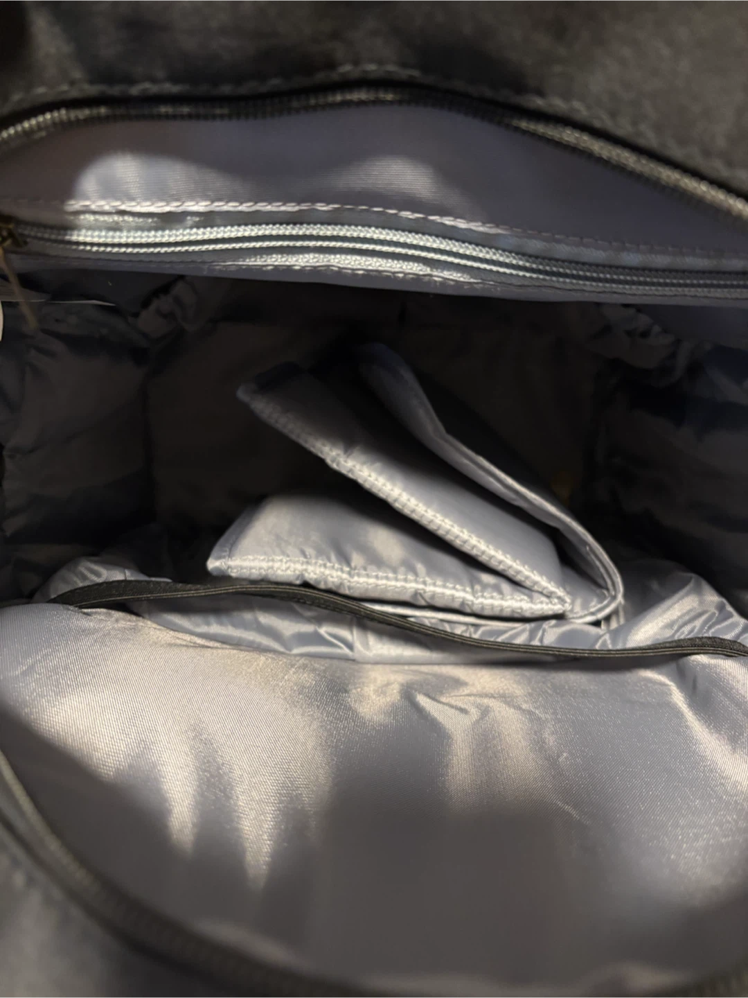 Black Diaper Bag Backpack with Insulated Cooler - photo 2