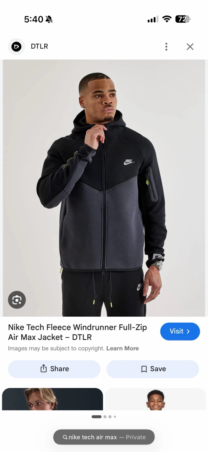 Nike Tech Fleece Air Max Jacket and Pants - photo 2