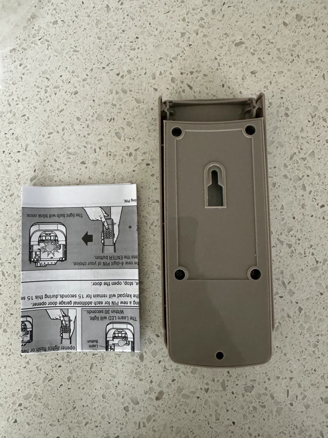 Universal Wireless Garage Door Opener Keypad - photo 2