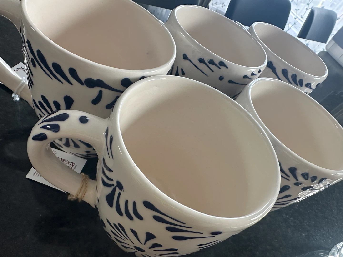 Set of 5 México Talavera Mugs -  Mayólica Santa Rosa 🇲🇽 - photo 2