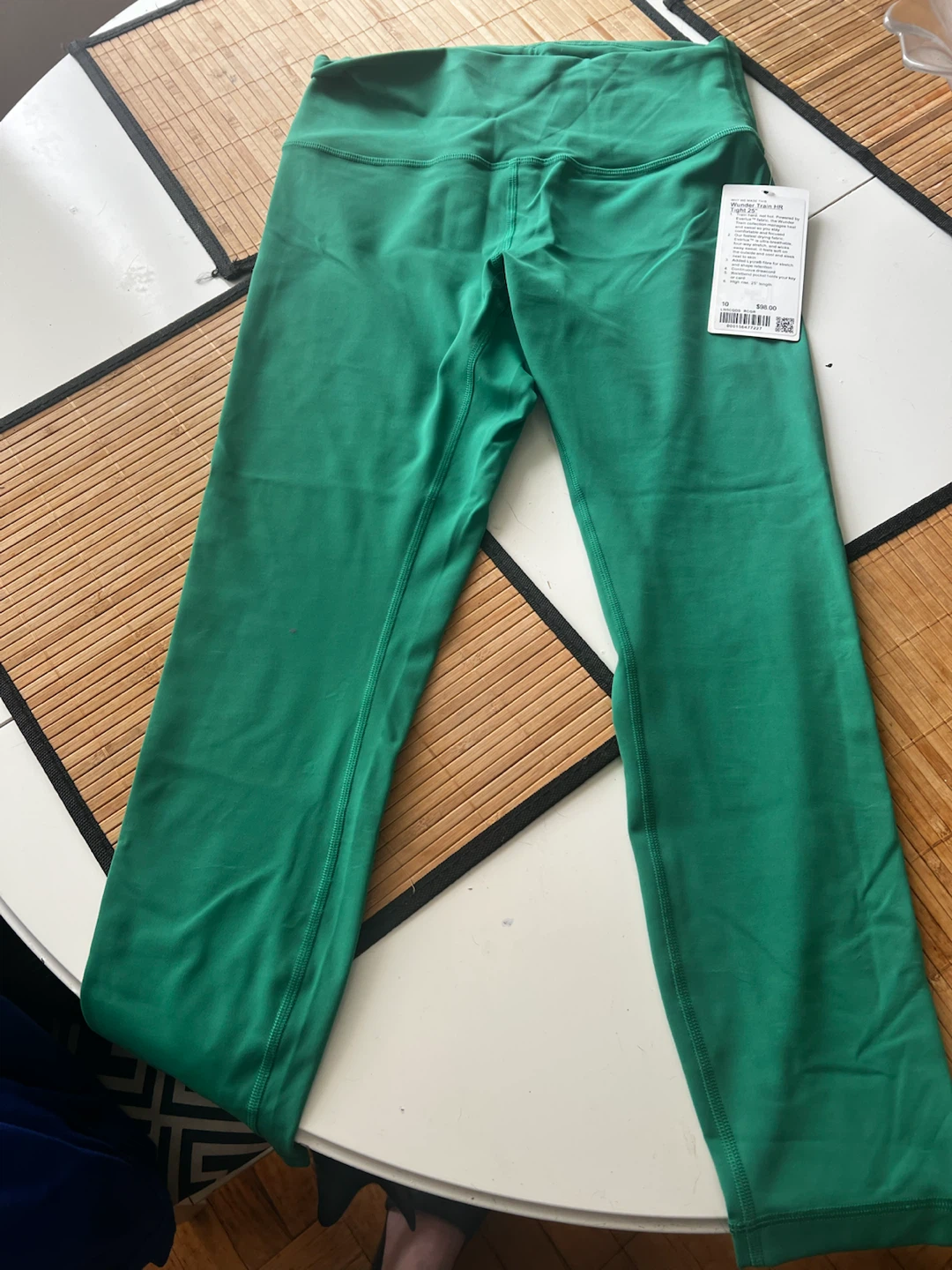 Lululemon Wunder Train HR Tight 25" Emerald Green Size 10 - photo 2