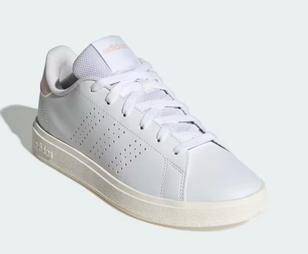 Adidas Women's Advantage Sneaker - White/Pink