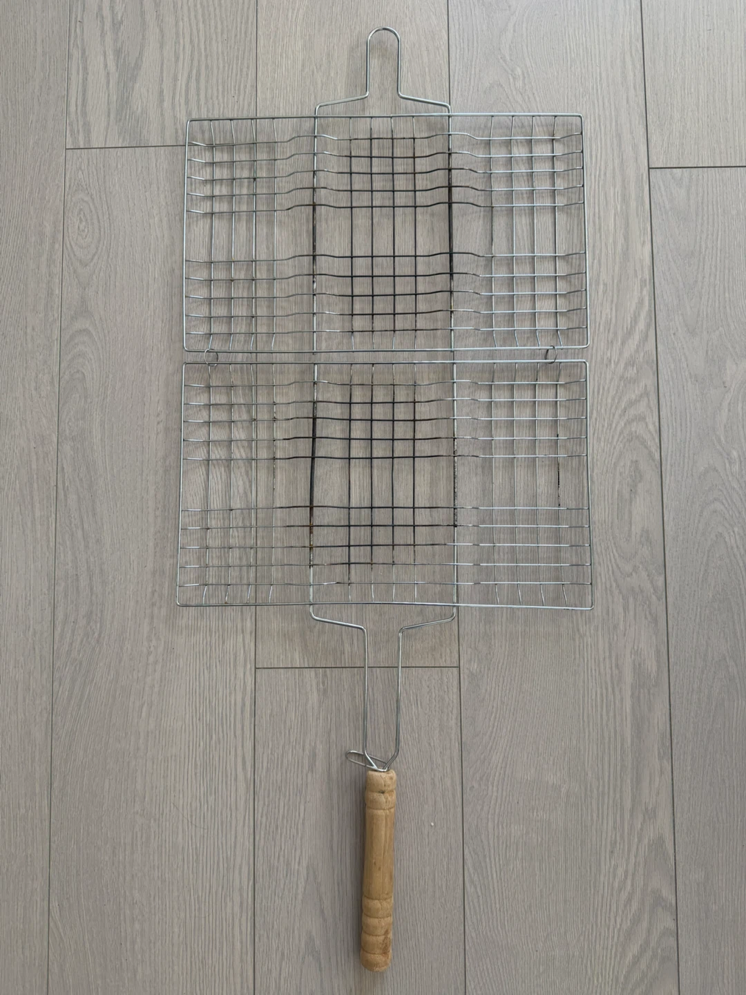 BBQ Grill Basket with Wooden Handle - photo 4