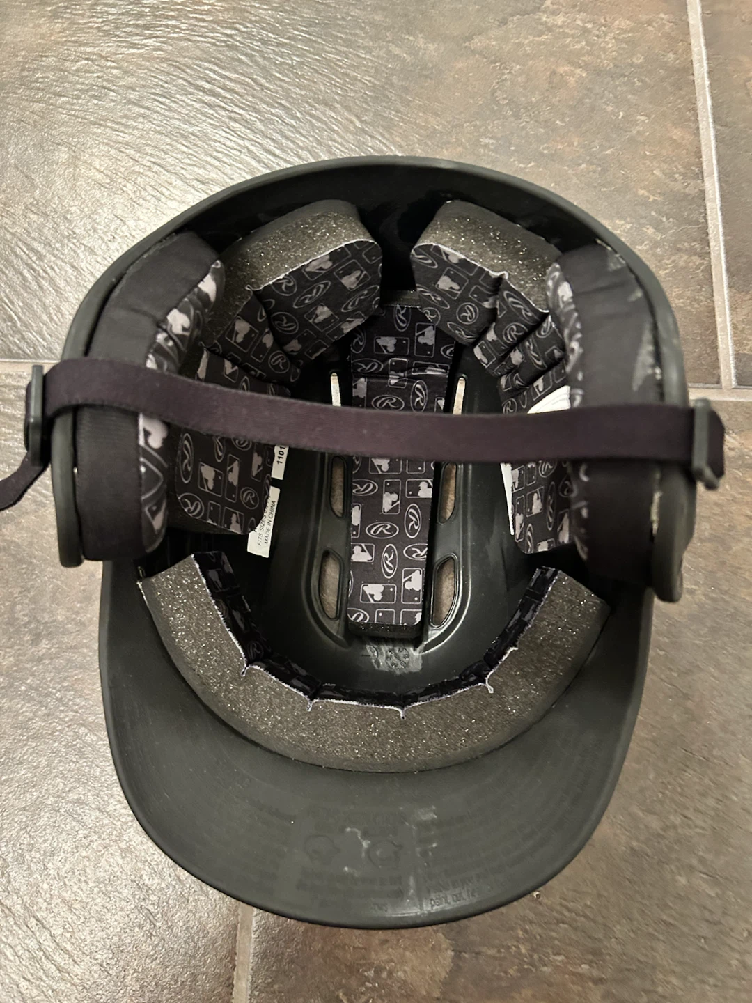 Rawlings Black Baseball Batting Helmet - photo 2