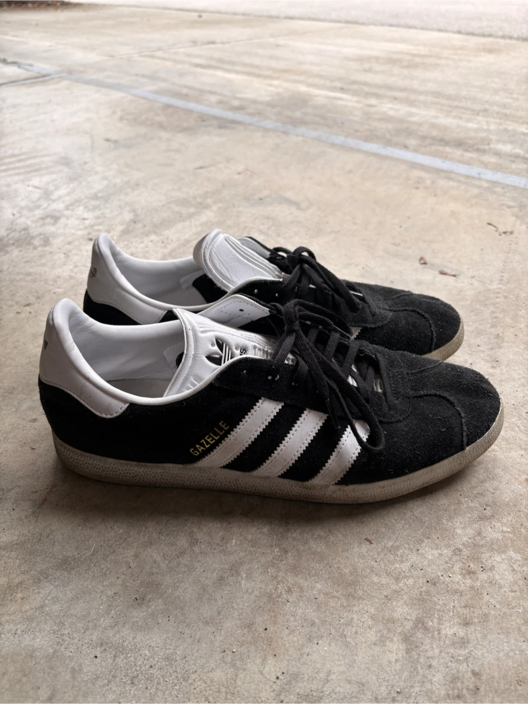 Adidas Gazelle Black Suede Sneakers - photo 2