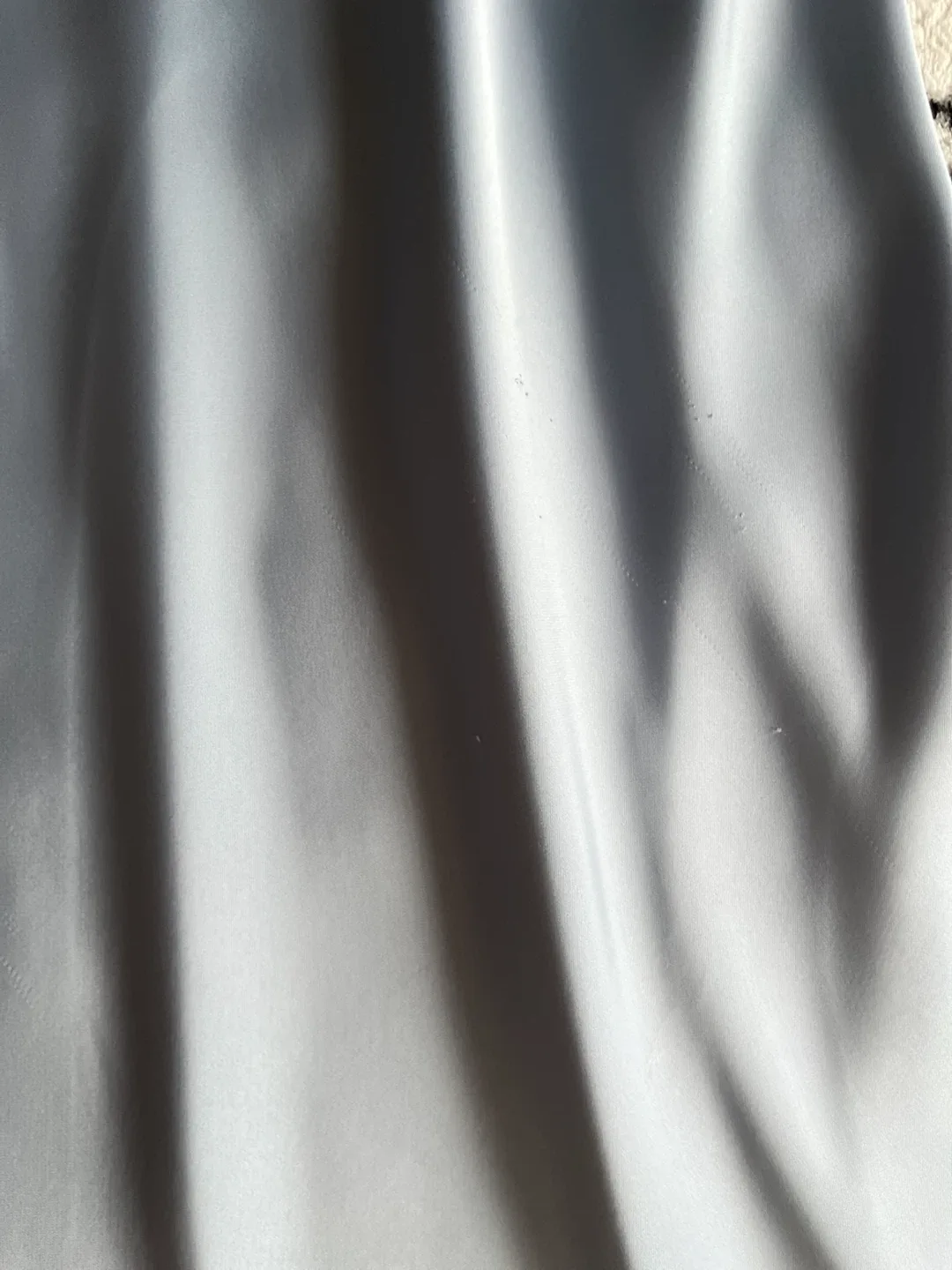 Zara Light Blue Satin Dress - photo 5