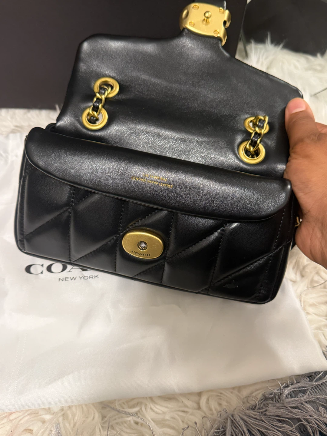 Coach Black Quilted Leather Shoulder Bag - photo 4